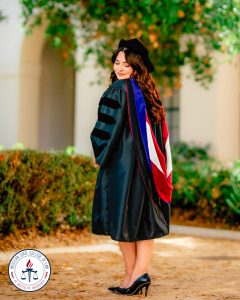 Alexandria Alvarez at commencement.