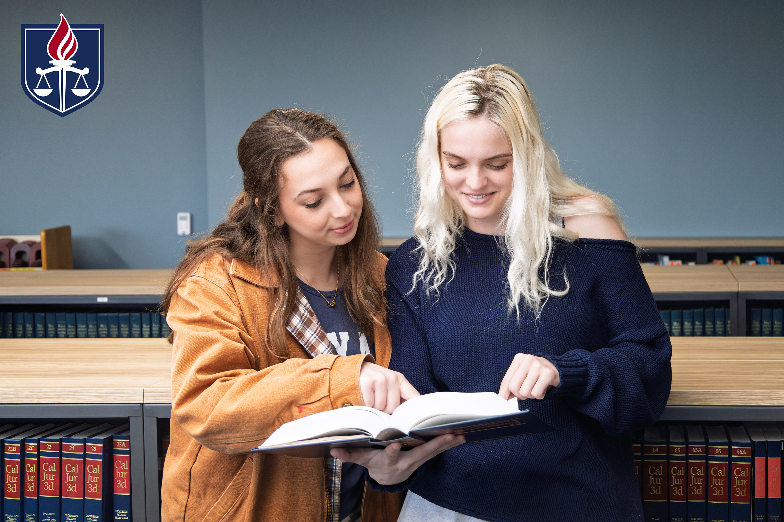 Ashlyn Hoffman & Adilyn George at the WSCL library