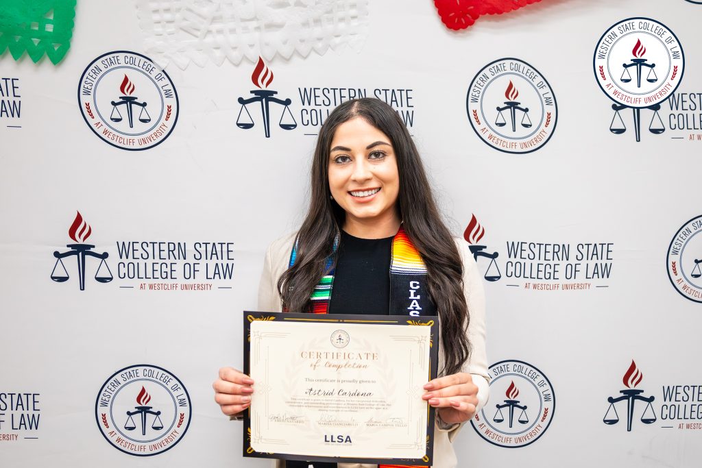 Astrid Cardona at LLSA Banquet.