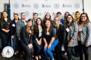 Astrid Cardona with LLSA and Immigration Clinic.