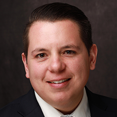 Espinoza-RJ RJ Espinoza, Assistant Dean of Alumni Relations & Marketing