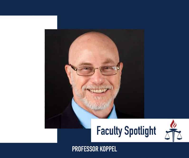 Faculty Spotlight: Professor Glenn Koppel Brings Experience and Expertise to the Classroom