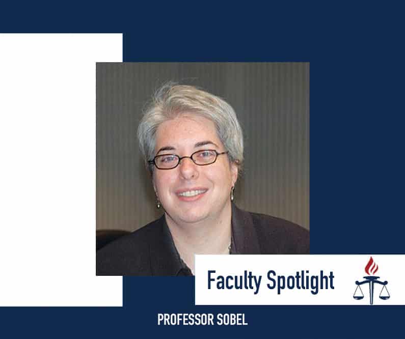 Faculty Spotlight Professor Sobel