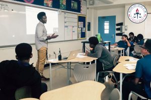 Fitzgerald Garraud teaching.