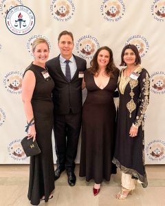 Heidi Plummer with LA Unity Bar.