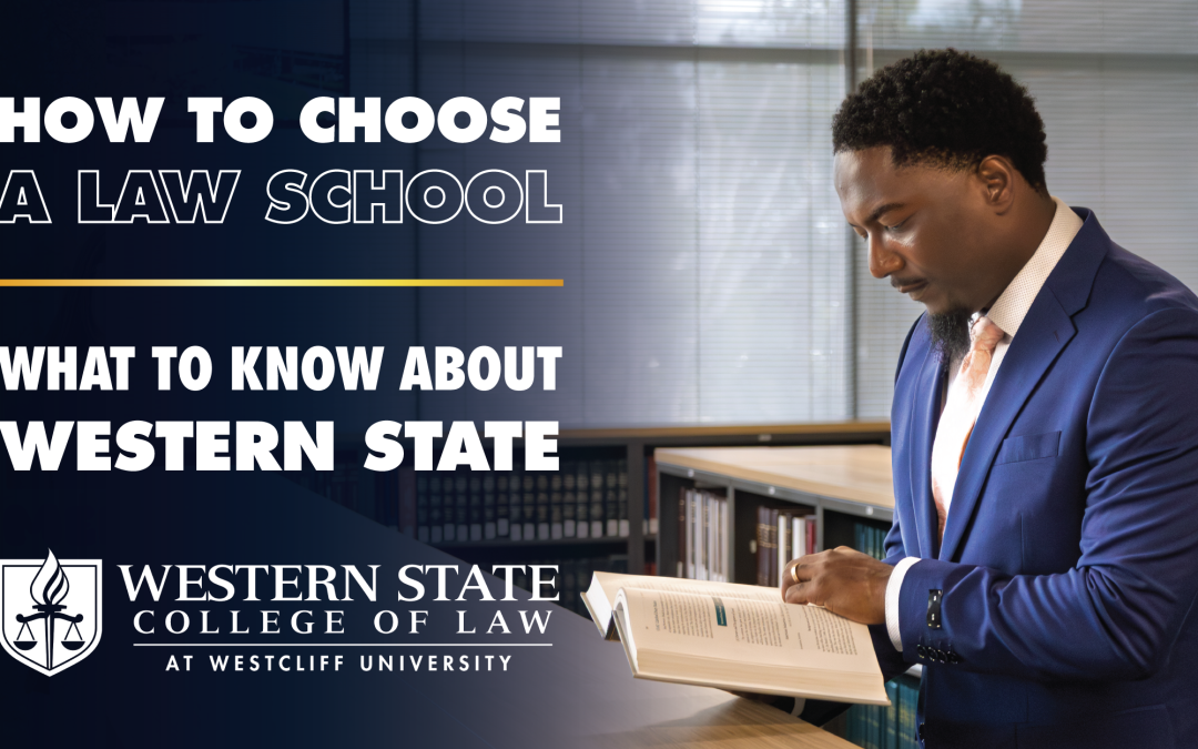 How To Choose a Law School Graphic
