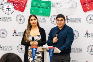 Jason Ruiz speaking at LLSA Banquet.
