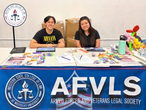 Joyce Kim at an AFVLS tabling event.