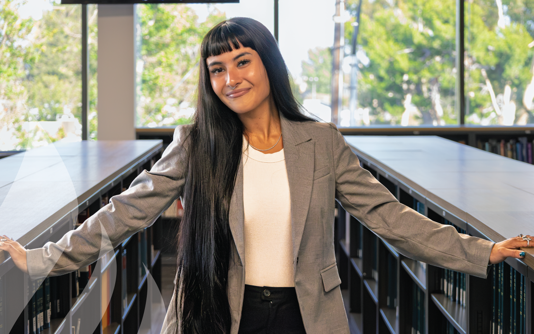Juliet Poucher in Western State Library
