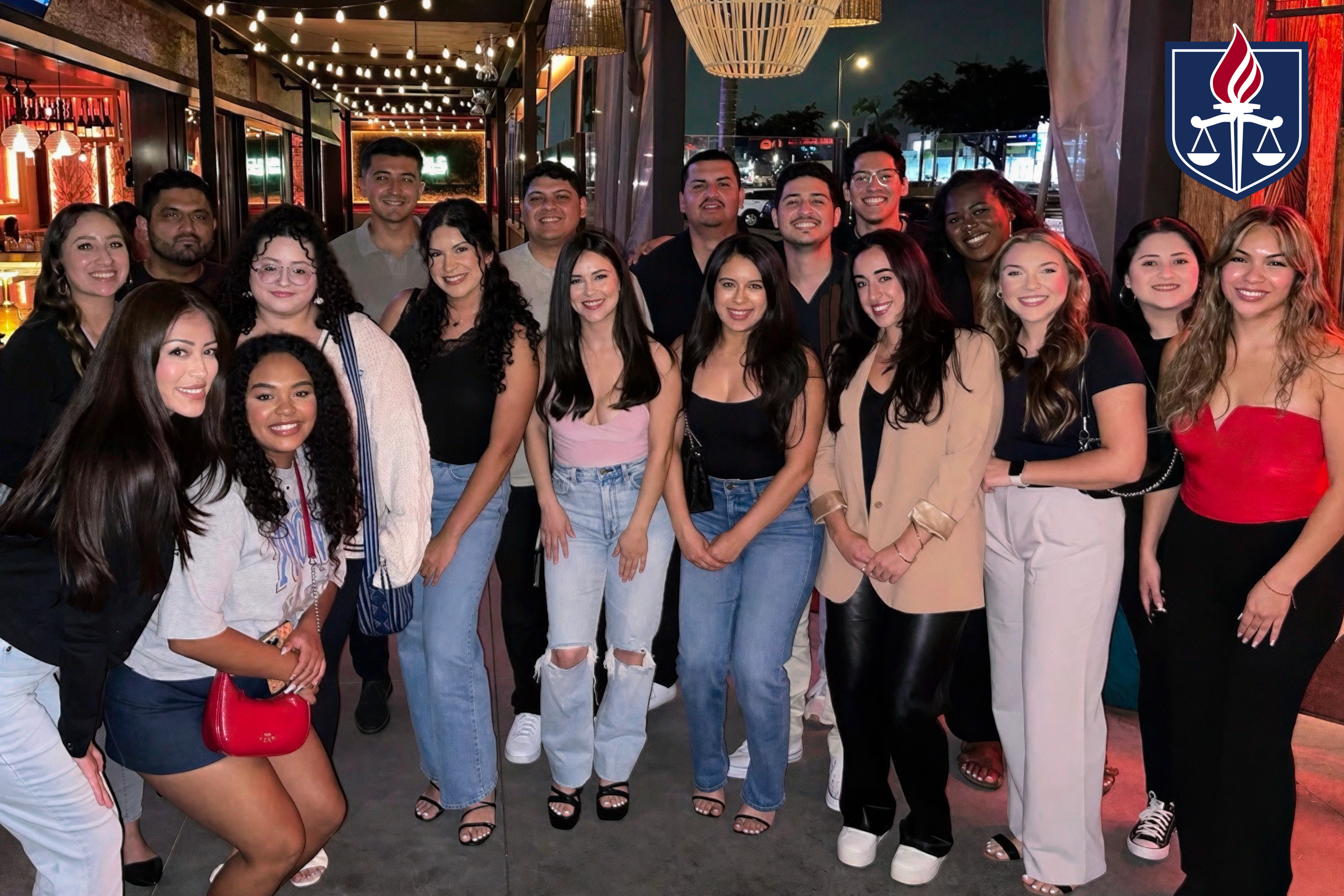 Kevin Torres with friends