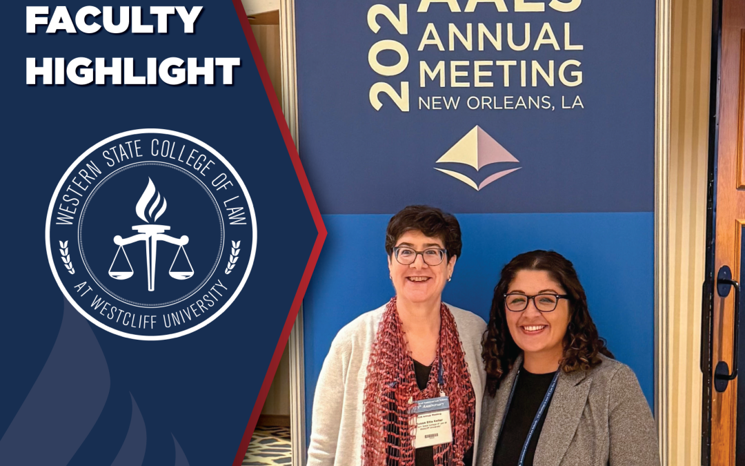 Professors Sabrina Rivera and Susan Keller at AALS.