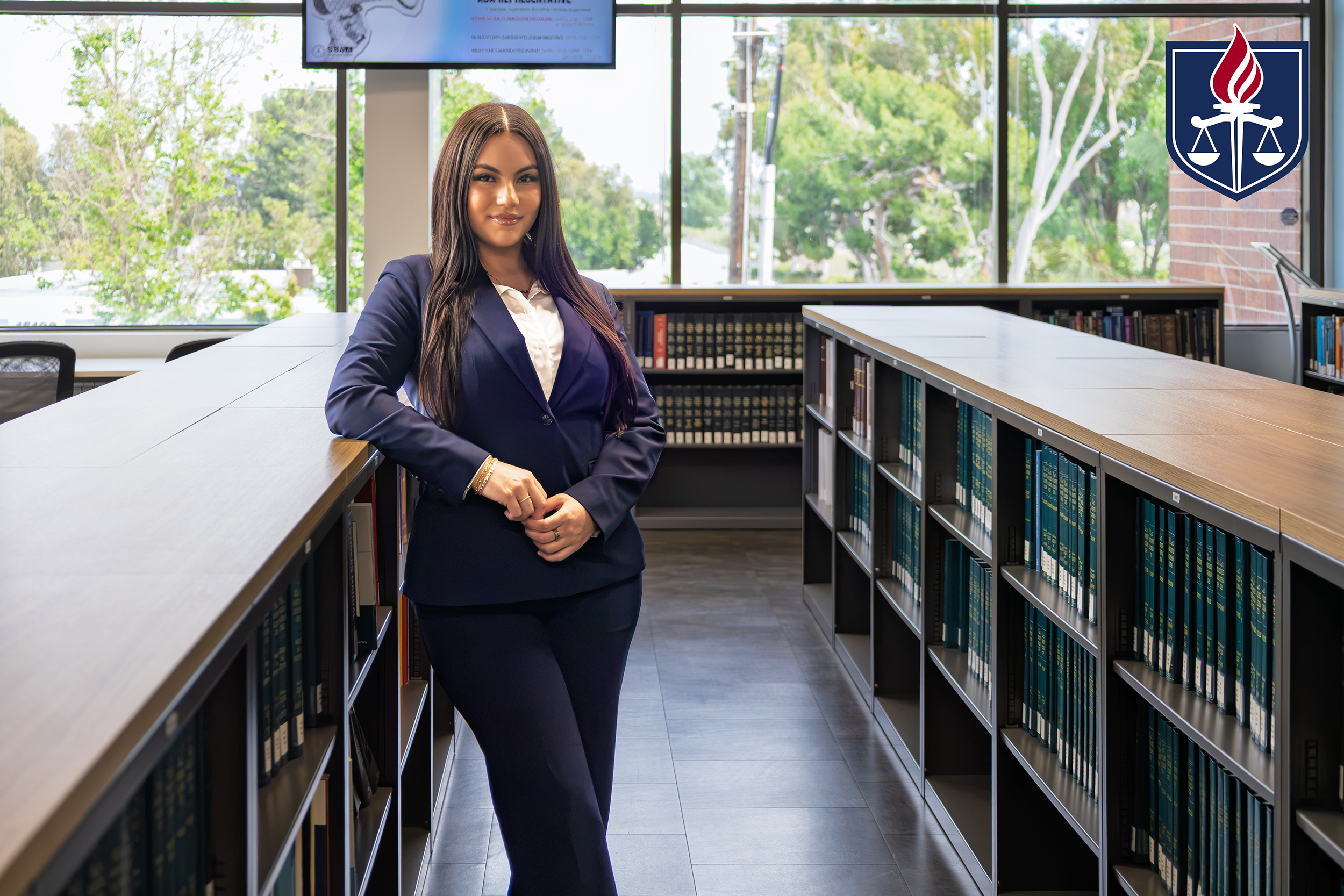 Samara Abdallah at Western State library