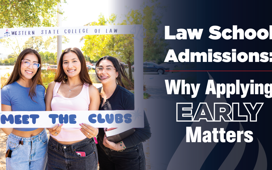Applying Early to Law School graphic.