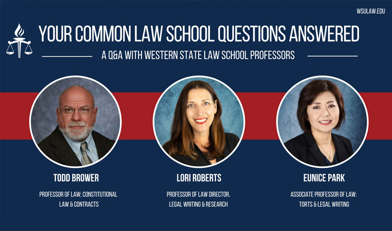 your common california law school questions answered